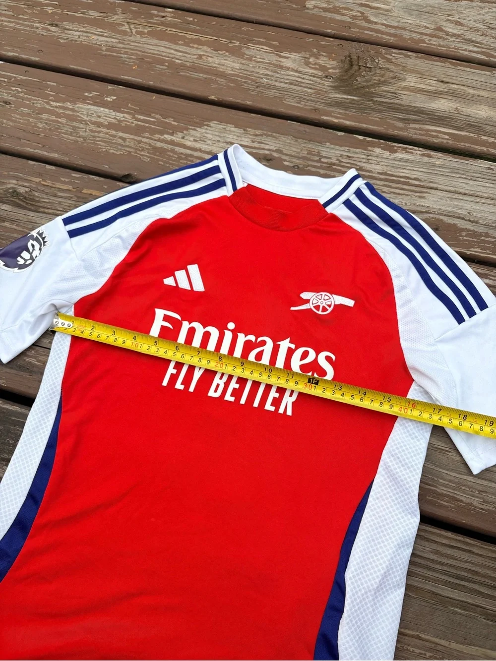 adidas Arsenal 24/25 Home Jersey – Saka #7 – Youth 13–14